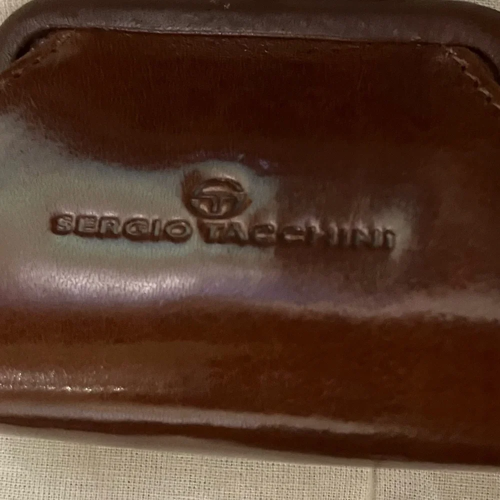 Sergio Tacchini Genuine Leather Coin Purse NWOT